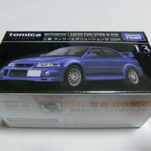 トミカプレミアム 13 三菱 ランサーエボリューションVI GSR 新品