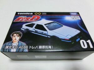 トミカプレミアム unlimited 01 頭文字D AE86 トレノ 藤原拓海 新品