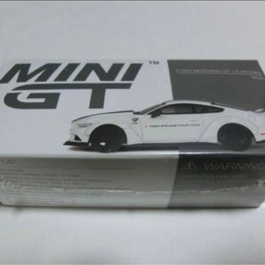 MINI GT 1/64 LB★WORKS フォード マスタング ホワイト 左ハンドル MGT00646-L 新品