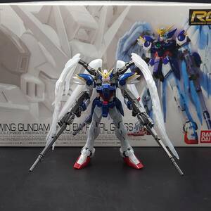 ★ 【素組？ 元箱付き】 RG 1/144 ウイングガンダムゼロEW パールグロス 完成品 ガンプラ 新機動戦記ガンダムW エンドレスワルツ ★