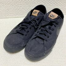 NIKE COURT LEGACY キャンパス　ナイキ　スニーカー 27cm US9 黒　ブラック　black コートレガシー_画像1