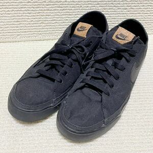 NIKE COURT LEGACY キャンパス　ナイキ　スニーカー 27cm US9 黒　ブラック　black コートレガシー