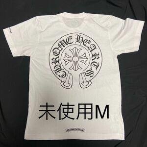 国内正規品　未使用　M クロムハーツ　ホースシュー　Tシャツ　白　Chrome hearts 半袖　ポケット　