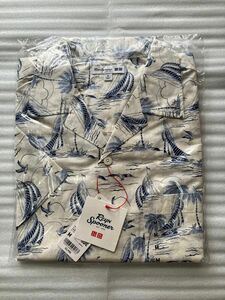 UNIQLO レインスプーナー オープンカラーシャツ