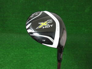 6938【Callaway】X2 HOT PRO 5W 19度 Speeder 661 EVOLUTIONⅢ(S)装着 X2ホットプロ スピーダー 661 エボリューション3 FW 中古クラブ