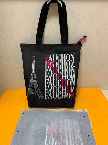 高島屋限定　非売品　FAUCHON フォション　トートバッグ　ファスナー付きバッグ　新品未開封　ノベリティ