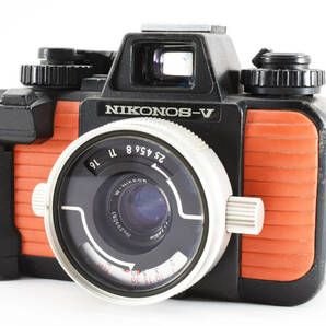★☆ Nikon ニコン NIKONOS ニコノス V Nikkor 35mm F2.5 オレンジ 付属品多数 動作良好！ #2099339 ★☆の画像2