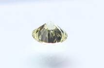 【１００円～】VS1！0.417ct 天然ダイヤ Very Light Yellow（ナチュラルカラー）Very Good！_画像4