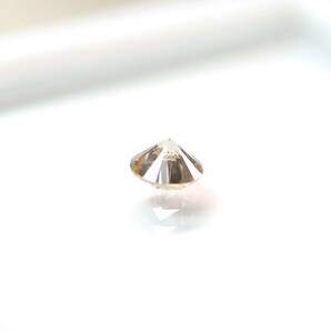 【100円～】0.511ct 天然ダイヤ Very Light Brown (ナチュラルカラー) SI2 Fairの画像4