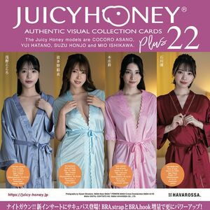 新品未開封 1カートン12BOX ジューシーハニー JUICY HONEY PLUS#22 浅野こころ 波多野結衣 本庄鈴 石川澪