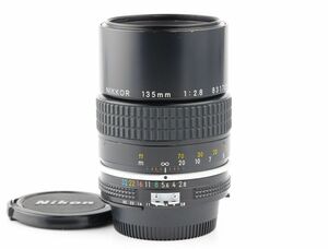 06197cmrk Nikon Ai NIKKOR 135mm F2.8 単焦点 中望遠レンズ Fマウント