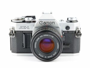 06405cmrk Canon AE-1 + New FD 50mm F1.8 MF一眼レフカメラ FDマウント
