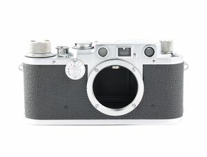 06424cmrk 【ジャンク品】 Leica IIIF バルナック型 前期型 ブラックシンクロ レンジファインダー Lマウント
