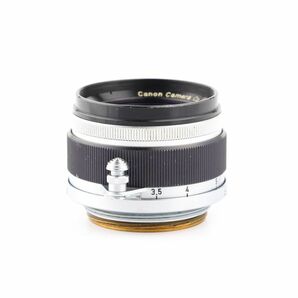 06441cmrk Canon CANON LENS 35mm F2.8 単焦点 広角レンズ ライカ Lマウントの画像5