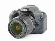 06488cmrk Canon EOS Kiss X4 + EF-S 18-55mm F3.5-5.6 IS 1800万画素 APS-C デジタル一眼レフカメラ_画像1