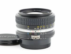 06624cmrk Nikon Ai NIKKOR 50mm F1.4 single burnt point standard lens F mount 