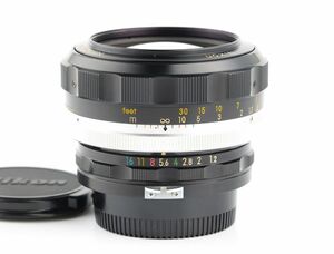 06628cmrk Nikon NIKKOR-S.C Auto 55mm F1.2 non Ai single burnt point large diameter standard lens F mount 