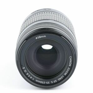 02602cmrk Canon EF-S 55-250mm F4-5.6 IS II 望遠 ズームレンズ 交換レンズ EFマウントの画像5