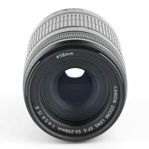 04154cmrk Canon EF-S 55-250mm F4-5.6 IS II 望遠 ズームレンズ 交換レンズ EFマウントの画像5