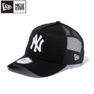 NEWERA ニューエラ 9FORTY ニューヨーク ヤンキース NY MLB メッシュ キャップ CAP 帽子 野球 ユニセックス 黒 ブラック ホワイト