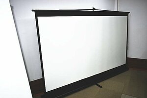*ELOTE Elite screen projector screen EZsinema120 -inch (16:9) Max white material b rack case F120NWH*10375