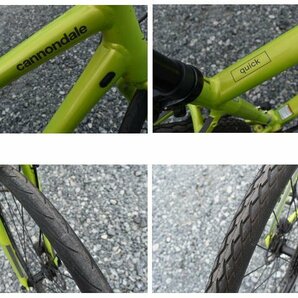 ☆cannondale(キャノンデール) クロスバイク Quick(クイック5) 9段変速 700×35C トップチューブ510mm★10353の画像7