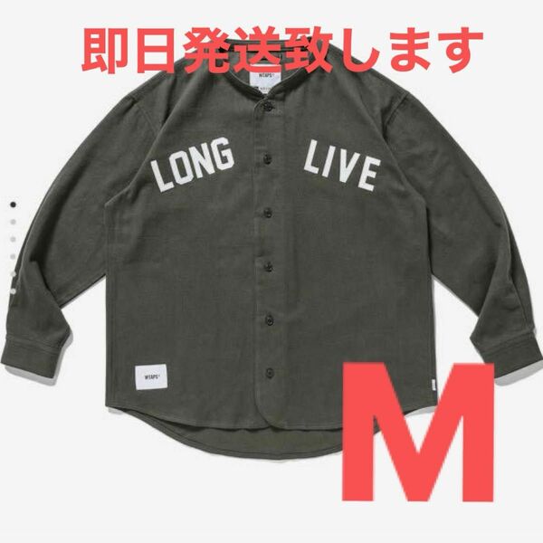 WTAPS 21AW LEAGUE / LS / COTTON. FLANNE Mサイズ