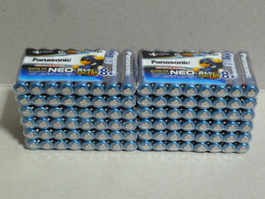 (06) パナソニック　エボルタネオ　アルカリ乾電池　単4形96本