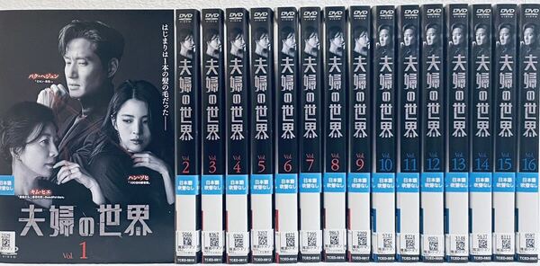 夫婦の世界 【16巻セット】 レンタル版DVD 韓国ドラマ キム・ヒエ