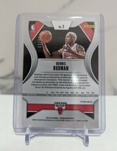 2019-20 Panini Prizm Dennis Rodman Choice Red Prizms /88 #3 Chicago Bulls デニス・ロッドマン_画像2