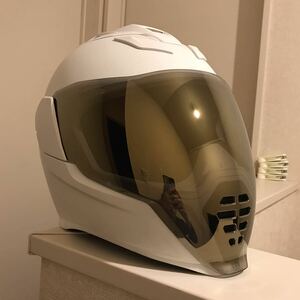 アイコン エアフライト ピースキーパー icon airflite peace keeper マットホワイト Arai アライ SHOEI ショウエイ