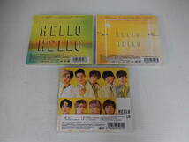 Snow Man / HELLO HELLO　初回限定盤A・B・通常盤　3点セット_画像2