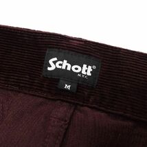 L0479S 未使用品 Schott/コーデュロイパンツ【サイズ：M】 CORDUROY WORK PANTS ショット_画像5