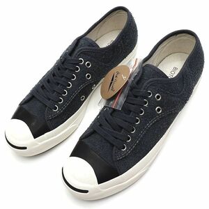 C05252 新品 CONVERSE × BIOTOP/JACK PURCELL スエードレザー スニーカー【サイズ：US10.5(29cm)】チャコール コンバース ビオトープ