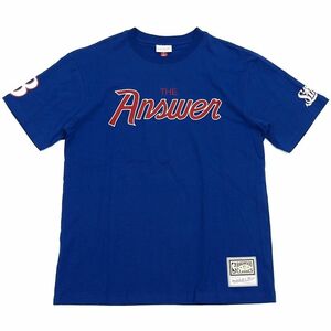 D0506ST11 超美品 24SS Mitchell&Ness/フィラデルフィア 76ers Tシャツ 【サイズ：L】 ブルー NBA ミッチェルアンドネス