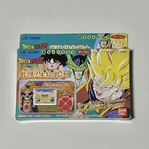 ￥1〜 韓国流通版正規品 未使用 バンダイ ポケットクラブ P-1ミニ LSIゲーム ドラゴンボールZ 戦慄!生物戦士 ゲームウォッチ