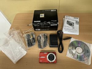 ☆【超美品】SANYO サンヨー DSC-X1260 コンパクトデジタルカメラ デジカメ