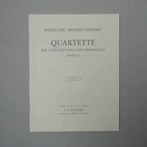 モーツァルト: 弦楽四重奏曲集 第2巻/ペータース社/演奏用パート譜セット MOZART STREICH-QUARTETTE II EDITION PETERS 17_画像10