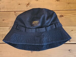 【送料無料】 CARHARTT カーハート バケット ハット ブラック M/L 約60cm Military Desert Hatミリタリー デザート 