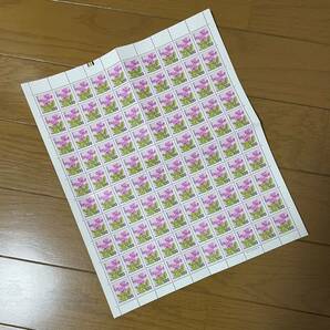 100円切手 ワンシート 100枚の画像1