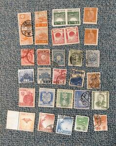 古い切手④　30枚　未使用、使用済み