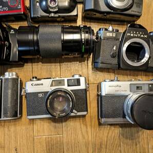 大量フィルムカメラおまとめセット RICOH OLYMPUS その他 ジャンクの画像5