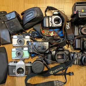 大量フィルムカメラおまとめセット OLYMPUS PENTAX その他 ジャンクの画像1