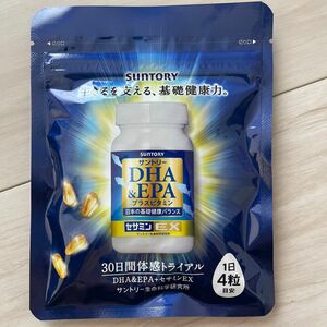 サントリー DHA＆EPA+セサミンEX 120粒　サントリー DHA EPA セサミンEX サプリメント　30日分