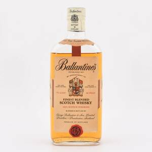 未開栓 バランタイン ファイネスト スコッチウイスキー Ballantine's FINEST SCOTCH WHISKY 760ml 43度 赤青旗 旧ラベル 古酒 希少 #79