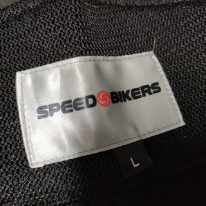 送料無料 美品 SPEED BIKERS ライディングメッシュパンツ L 黒スピードバイカーズの画像2