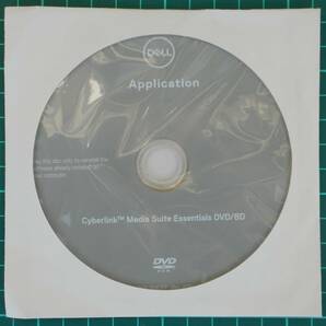 DELL Application Cyberlink Media Suite Essentials DVD/BD 未開封（管33）の画像1
