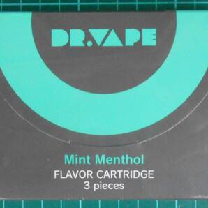 DR．VAPE フレーバーカートリッジ Mint Menthol 未開封 2箱（管31）の画像1