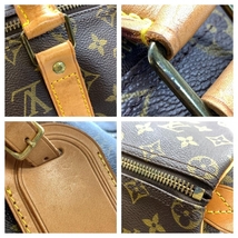 LOUIS VUITTON ルイヴィトン M41426 キーポル50 ボストンバッグ 旅行かばん モノグラム ブラウン ベージュ ユニセックス 管理HS37127_画像8