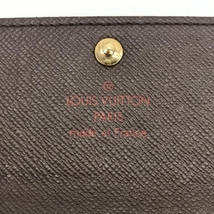 LOUIS VUITTON ルイヴィトン N62631 ミュルティクレ4 ダミエ 4連キーケース キーリング ブラウン ブランドSLG 管理YK30578_画像8